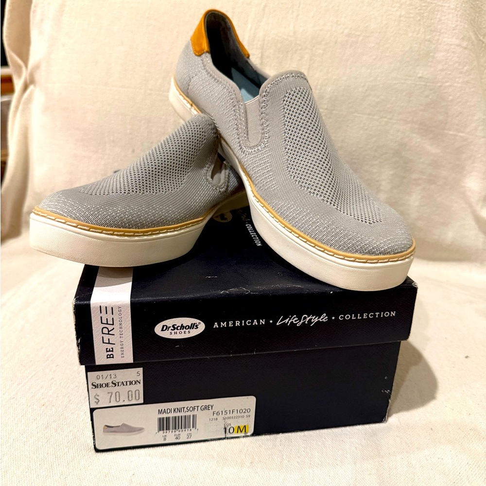 Dr. Schools, Life Style collection, gray slip on